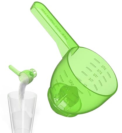 Cucchiaio dosatore in ABS, misurini da 25 g, cucchiai dosatori riutilizzabili, misurini per annidamento, strumento da cucina multifunzione, per latte in polvere, proteine in polvere, sale, zucchero