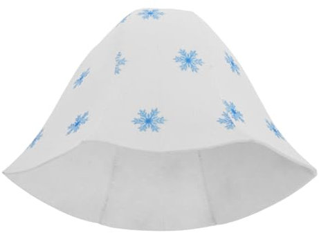 ELAYARD Non-Woven Sauna Hat for Men and Women Insulating Bath Cap for Steam Rooms Soft Felt Material Protects Hair from Moisture Comfortable and Breathable Design White