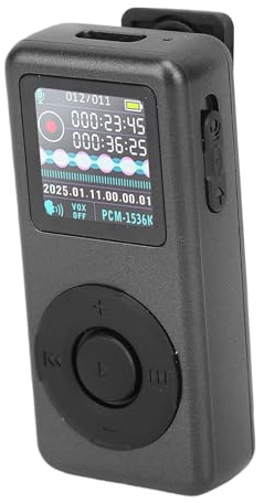MENDUNER M21 Mp3 Player con Clip e Registrazione Vocale AI | Bluetooth, Lettore di E-book | Player Musicale Portatile per la Corsa Allo Sport (16GB)