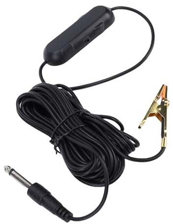 Greensen -On-Tonabnehmer, Lautstärkeverstellbares 6,3-mm-Interface-Kondensatormikrofon mit Hochwertiger Rauschunterdrückung, für Akustische Gitarre, Ukulele, Geige