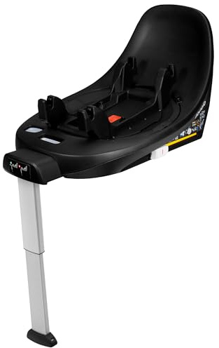 LIONELO ISOFIX Bas Plus 360° Vridbar med Stödben, Smart Minnesfunktion för Rotation, Kompatibel med Moxie i-Size & Moxie Next i-Size Bilbarnstolar, Easy Turn, Indikator för Korrekt Installation