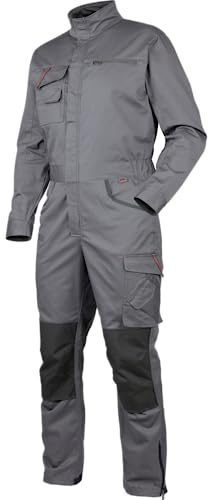WÜRTH MODYF Overall Stretch X - professioneller Arbeitsoverall für Herren - Overall mit Knieschutztaschen - in den Größen XS - 6XXL in Grau und weiteren Farben