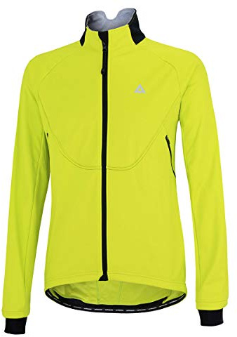 Airtracks Herren Thermo Fahrradjacke Pro Line II - Softshell Radjacke - Warm - Wasserdicht - Winddicht - Atmungsaktiv -Reflektor