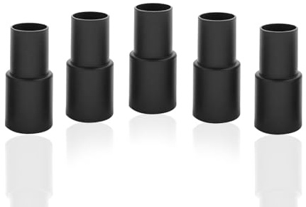 Niiyen 5 Stück Staubsaugeradapter, Staubsaugerschlauch Adapter für Staubsauger Umrüsten von Bürstenköpfen mit einem Innendurchmesser von 35 mm auf 32 mm, Staubsauger