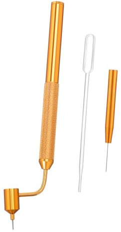 VICASKY 1satz Lackstift Für Auto Mit Feiner Spitze Reparierender Lackstift Für Kratzer Nachfüllbar Mit Tropfer Und Nadel Für Präzise Lackreparaturen Und Kratzerbeseitigung