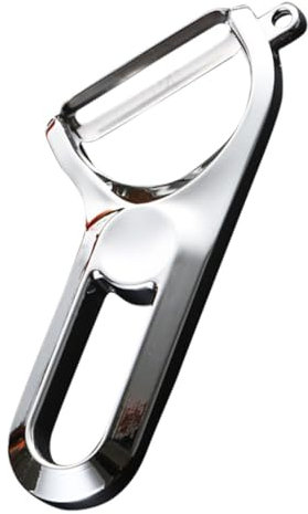 GOOHOCHY Éplucheur Légumes Zinc Alliage Résistant Multifonction pour Fruits Et Carottes Cuisine Ergonomique Antidérapant