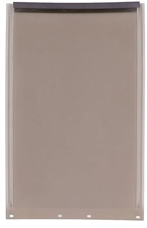 Replacement Dog Door Flap, Flexible Doggy Door Flap for Small, Medium, and Large Dogs and Cats, Weather Resistant and Easy to Install (M)