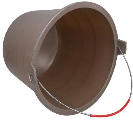 Gadpiparty Seau De Ciment pour Tendons De Bœuf Seau à Sable Grand à Vadrouille Outils Concrets Béton x en Étain Godet De Chantier Vadrouille Et Outil De Vibration De Tuile PP