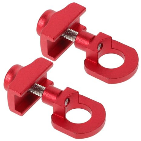 EXHUMKY 2pcs Chain Adjuster for Folding Bike Speed Bike Chain Tensioner Aluminum Alloy Tensioner Heavy Duty Accessories