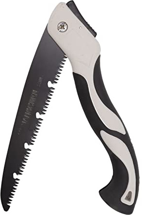 Scie pliante flexman, 65 Manganais en acier à triple dents coupées de dents coupées pliables scie à main à la main avec fente de retraite à puce rapide pour arbres Branches de