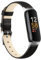 Leather Straps Compatible with Fitbit Inspire 3 Strap for Women Men, Soft Adjustable Leather Sport Bands Replacement Wristband for Fitbit Inspire 3/2/HR (Black)