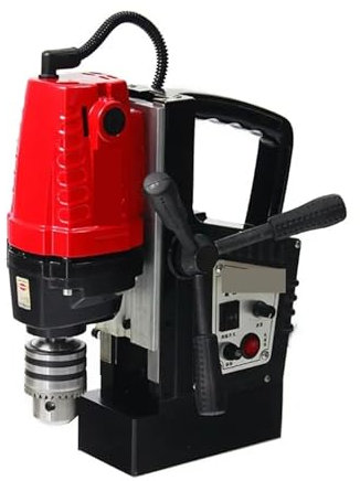 Perceuse magnétique électrique à colonne for structure en acier, régulation de vitesse en continu,Ajustement flexible(ME18K)