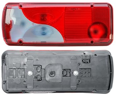 LONGLING Luz Trasera 12V/24V Luz de Marcha Atras para Camiones MAN TGE TGS/TGX/TGA/TGL/TGM 2006-2025 (Izquierda LH Lado Conductor)