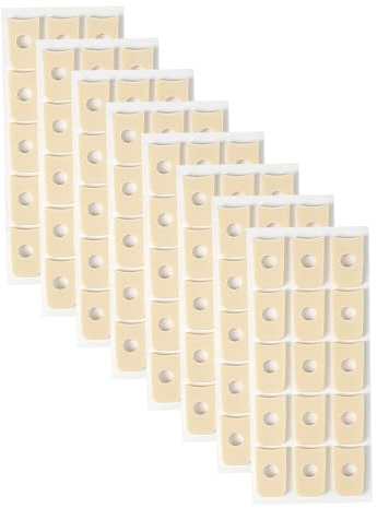 Almohadillas para los dedos de los pies, 120 unidades, protectores de | callos y callos, adhesivo de gel, reduce la presión, las molestias por fricción de los zapatos, fundas para los