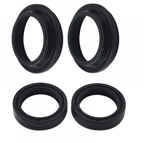 Olio di ammortizzatore smorzatore della forcella anteriore della moto compatibile oolio e guarnizione della polvere 35x47x11mm(Seal kit)