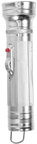 Sosoport Linterna Antigua portátil de Metal pequeña sin batería, Linterna Vintage para Exteriores Estilo años 80, luz práctica para Camping y Actividades al Aire Libre
