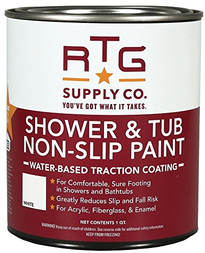 RTG Shower & Tub Non-Slip Paint (Quart, White)