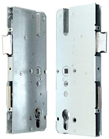 KFV Reparatur Schlosskasten Hauptschloss AS 8072 Dornmaß: 55mm (52mm) / Entfernung: 72mm, incl. SN-TEC® Montagematerial zum Schrauben und Nieten & SN-TEC® Montageanleitung