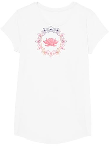 Lotus Mandala | Spiritual New Age Buddhist Yoga T-Shirt T-Shirt