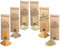 Smokey Olive Wood 6 x 300 ml sciure de bois d'olivier+hêtre, amandre, chêne, citronnier, orange et noyer. Taille n° 1 : 0-1 mm, AHLNVW1-06-0.3L