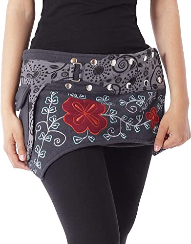 PUREWONDER Damen Zipfel Wickelrock Nierenwärmer Cacheur sk22