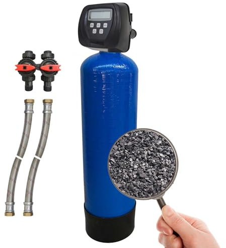 CLACK Filtro A Carboni Attivi Autopulente 100l Ws100f Elimina Cloro, Sapori E Odori dalla Tua Acqua di Pozzo