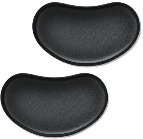 DSLSQD 2stück Maus-Handgelenkauflage,Ergonomische Handballenauflage,Rutschfest Unterseite,handauflage Maus mit Memory-Schaum,zurEntlastung Handgelenks,für Maus Laptop Computer Arbeit Gaming Büro Zuhau