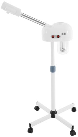 Face Steamer Facial Skin Care Machine, 800W 110V 2 in 1 Face Machine, Portable Professional Spa Salon Sauna Beauty Equipment for Facial Deep Cleaning Skin Care Equipment, White