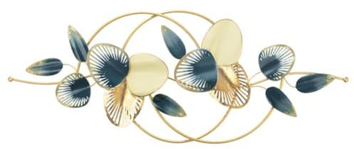 Wandskulpturen Wanddeko Wandornament Wanddekoration Aus Metall, Große Wandkunst, Moderne 3D-Wandskulpturen, Hängende Wanddekoration Für Wohnzimmer, Schlafzimmer, Eingangsbereich Wandschmuck Wanddekora