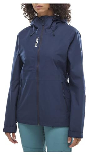 MILLET - Fitz Roy GTX JKT M - Veste Hardshell Femme - Membrane Gore-Tex Imperméable - Approche, Randonnée, Trekking, Lifestyle, Bleu Marine, XS