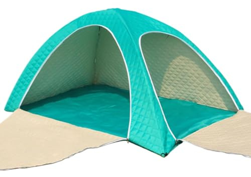 Tienda de campaña con cúpula para acampada – Tienda de campaña para interiores y exteriores, tienda de campaña para mochila de 1/2 personas, tienda de campaña portátil con cúpula a prueba de viento