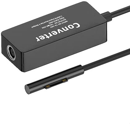 65W 15V/4.33A Laptop Power Supply Charger Adapter DC7.4 * 5.0mm Adapter for Surface Pro X 9 8 7 6 5 4 3