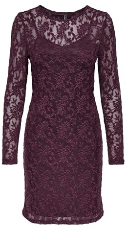 ONLY Onlblaise L/S O-Neck Dress JRS Robe Onlblaise L/S à col Rond JRS Femme (Lot de 1)
