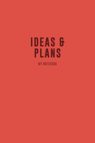 Ideas & Plans – My Notebook: Notizbuch/Journal mit 120 gepunkteten Seiten, Softcover, ideal als Tagebuch, Bullet Journal, Schreibheft
