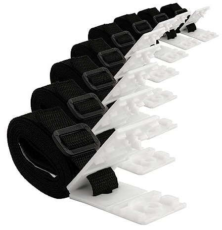 ifundom Sangles pour Enrouleur de Couverture de Piscine Solaire Fixation pour Enrouleur Kit de Sangles pour Piscine