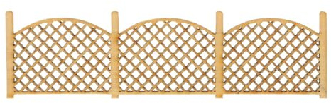 Hoite 10 mini recinti in legno per decorazioni in stile fattoria, tralicci per giardini fatati
