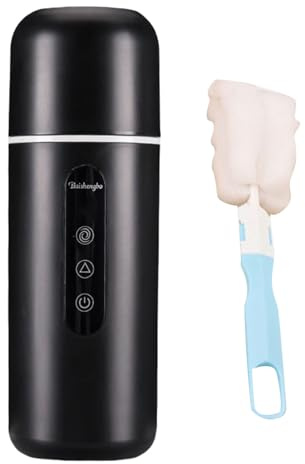 Bouilloire électrique de voiture 500 ml avec contrôle de la température réglable, chaudière à eau de voyage compacte pour chauffer et mélanger des boissons, bouilloire intelligente de contrôle de la