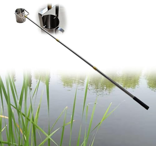 Échantillon d'eau télescopique en acier inoxydable 500 ml/1000 ml – Gobelet pendule polyvalent pour eaux usées, rivière, lac, tête de puits, échantillonnage de pipeline (portée de 2,5 m)