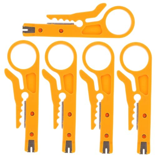 Alicates Pelacables Mini Multifunción 5 Piezas para Cables y Líneas