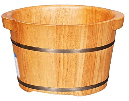 sauna de barril, Cubo de madera for pediluvio, ideal for masajes, spa, sauna, baños pies y aseo doméstico