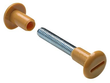 Verbindungsschraube M6 45-54mm beige 10 Stck