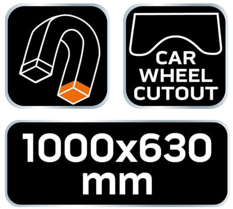 NEO TOOLS Couverture des ailes Protection d'aile de voiture 11-719