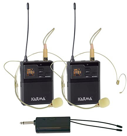 Doppio radiomicrofono ad archetto