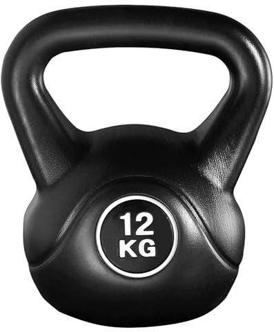 NTEK 1Piece Kettlebell Strength Weight Fitness | Coated Kettlebells | Kettle Bells Heavy Weight Kettlebells for Home Gym | Kettlebells Workouts Fitness Strength Training Fitness