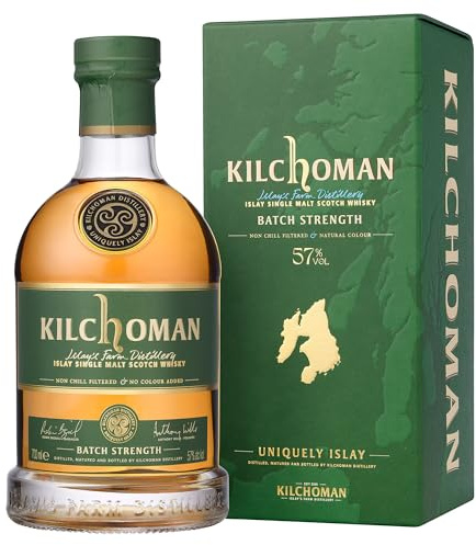 Kilchoman Batch Strength Single Malt Scotch Whisky 70cl Gift Box, 57% ABV