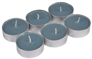Homéa, Set di 6 candele Maxi Scaldapiatti Essentiel Profumo Patchouli