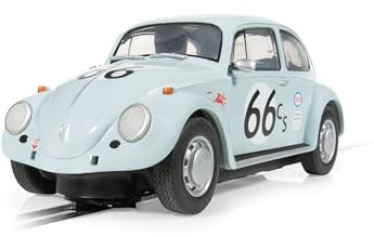 Scalextric Blue C4498 Volkswagen Beetle 66 Slot-Cars