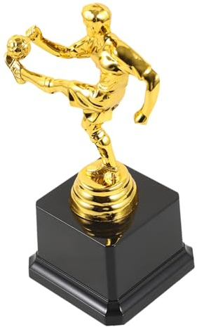 Kisangel Trophée de Football Décoratif Délicat en Plastique, Petite Coupe pour Récompense Sportive Lors de Festivals ou Matchs de Sport