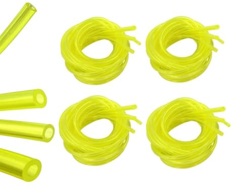 Tubo carburante universale per decespugliatore, 4 misure, tubo flessibile per tosaerba, spazzaneve, motoseghe Poulan Craftman, pompe dell'acqua e piccoli motori