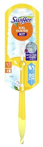 Swiffer Staubfang-Set XXL, 1 Griff + 2 Nachfüllpackungen. | Fängt bis zu 3 mal mehr Staub auf als herkömmliche Haare